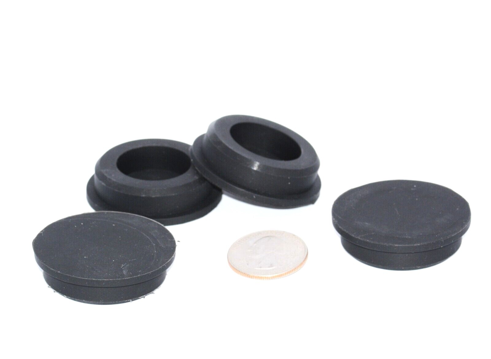 Firewall Rubber Hole Plugs 7/8" to 2 1/2" Push In Compression Stem 10 Sizes