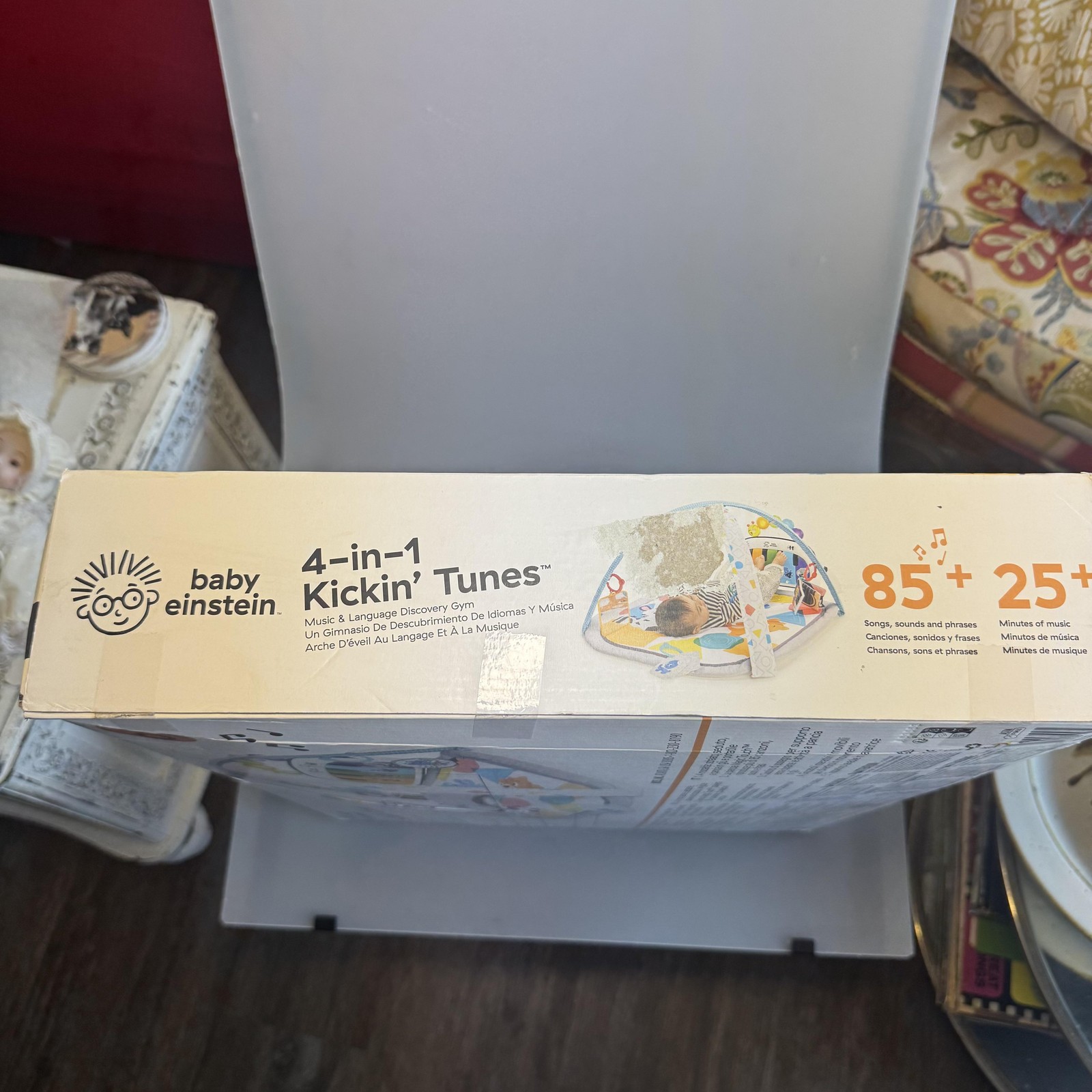 Baby Einstein 4-in-1 Kickin' Tunes Activity Gym Play Mat Piano Multicolor Baby