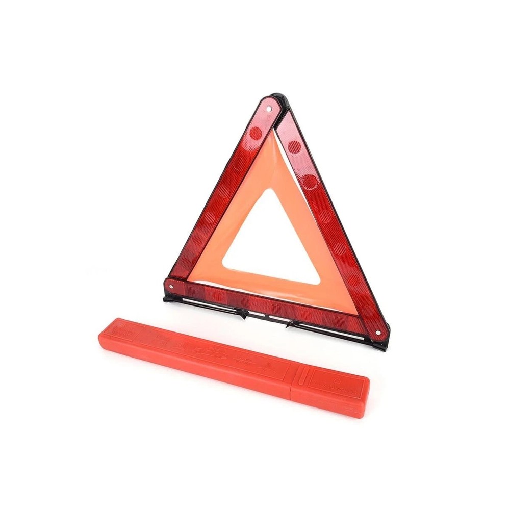 Large Reflective Car Warning Triangle Breakdown Hazard Road EU Emergency