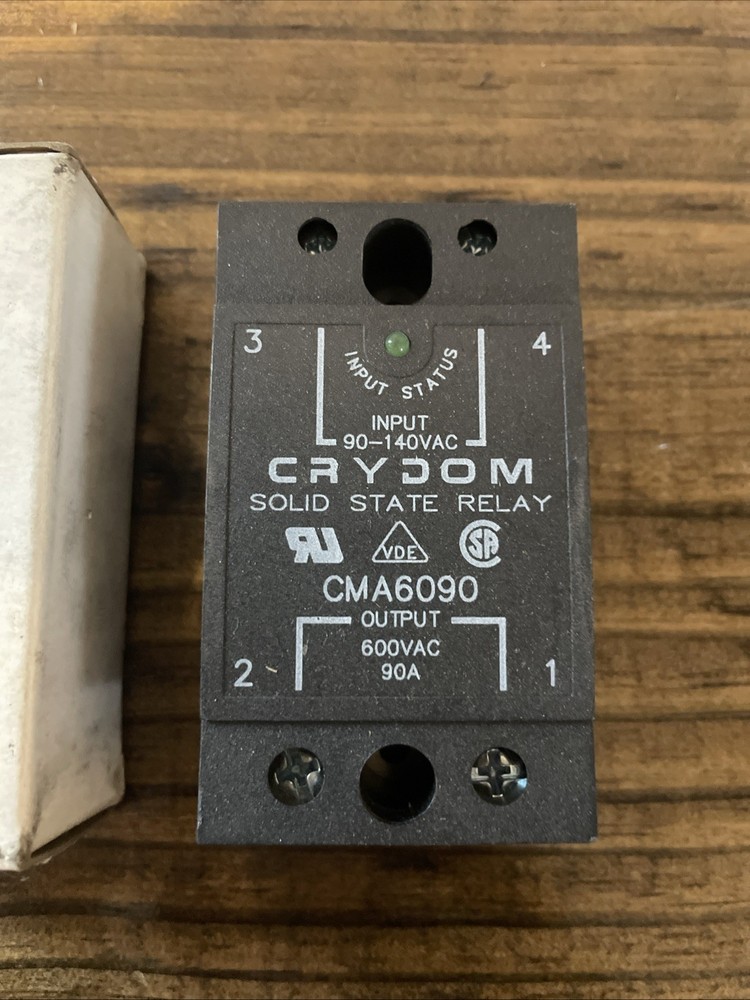 Crydom CMA6090 Solid State Relay, 90-140 VAC Input, 600 VAC 90A Output