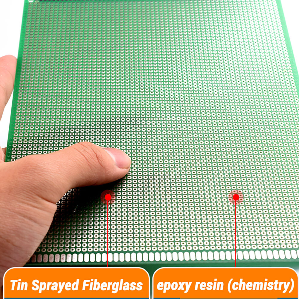 Single Side Universal PCB Prototype Board Printed Circuit Protoboard DIY Solder