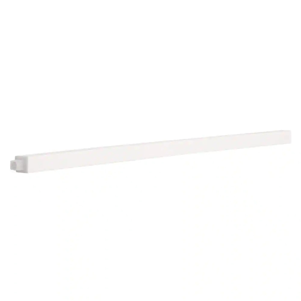 Replacement Durable Bath Towel Bar 24 Inch White Color Bathroom Decor Renovation