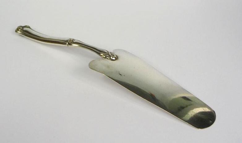 Biedermeier cake lifter Silver about 1850