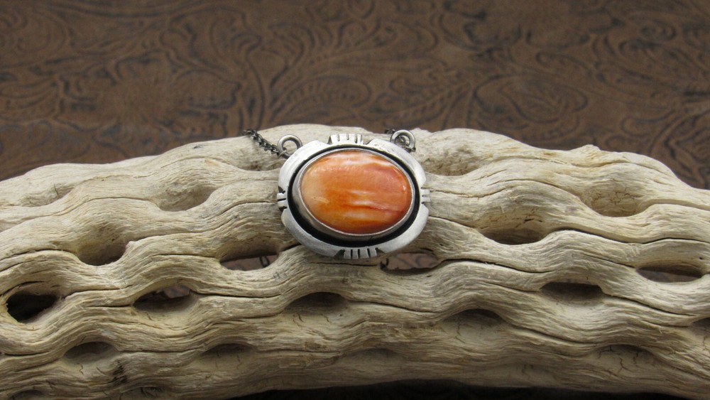 *Spiny Oyster Shadowbox Necklace