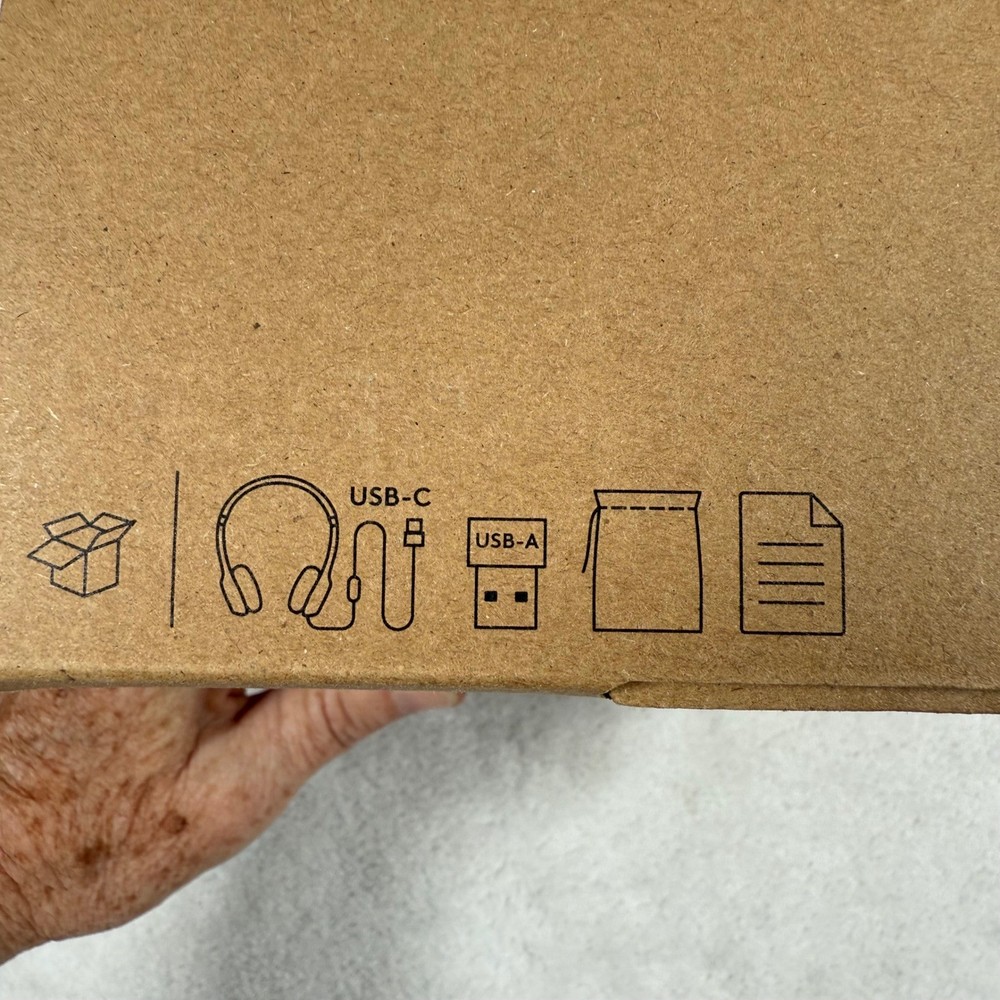 Logitech Zone Wired USB C Headset with USB A Adapter Certified Microsoft Teams