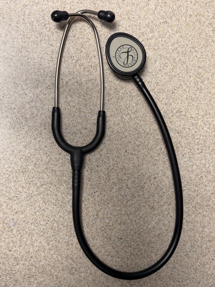 3M Littmann Lightweight II S.E. stethoscope in classic black.