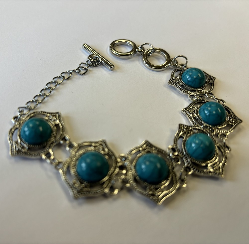 Turquoise Vintage Lord's Eye Bracelet