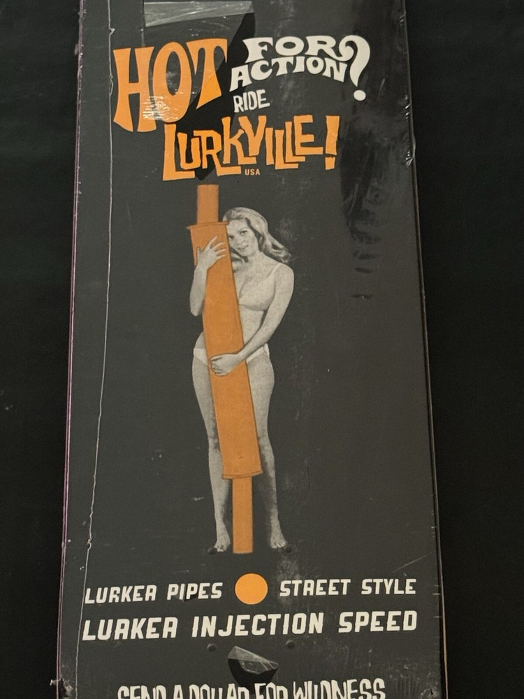 Lurkville Hot For Action Skate Deck
