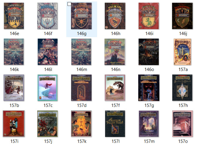 Giant Dungeons & Dragons Version 2 Collection Books Module's User Guide 250+ PDF