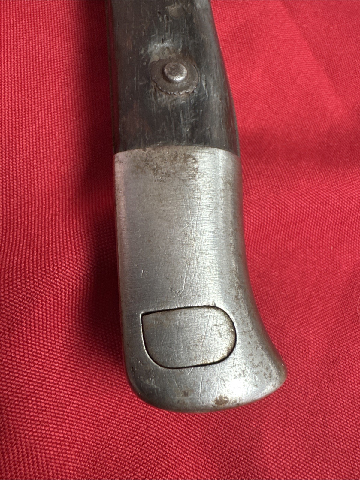 PORTUGUESE MODEL 1885 BAYONET WITH SCABBARD MARKED STEYR A946