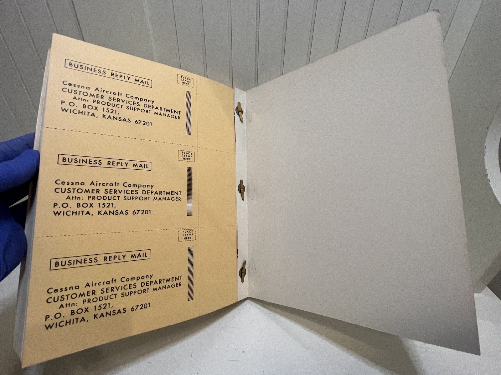 1971-1975 CESSNA Cardinal RG Parts Catalog Manual Original Book