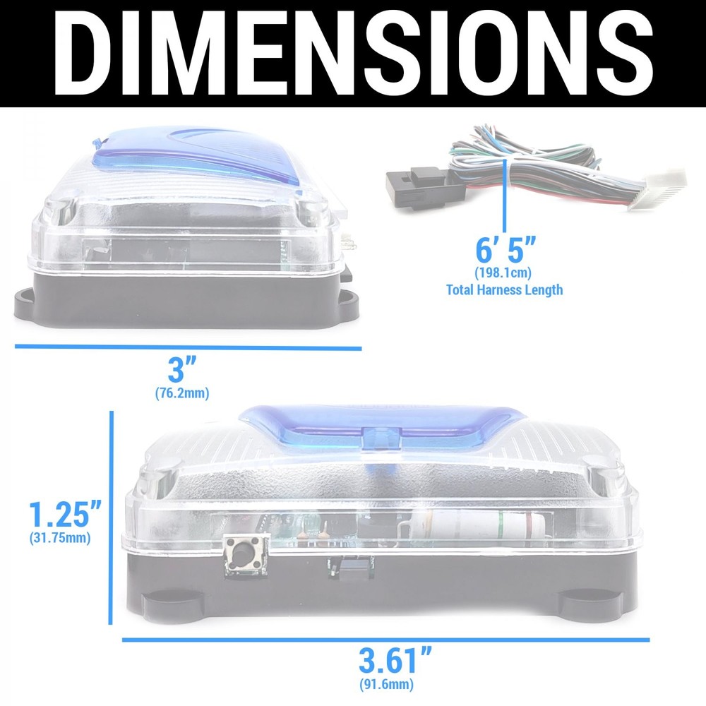 12V Reversible Motor Control Module for Linear Actuator Car Door Trunk 2 Presets