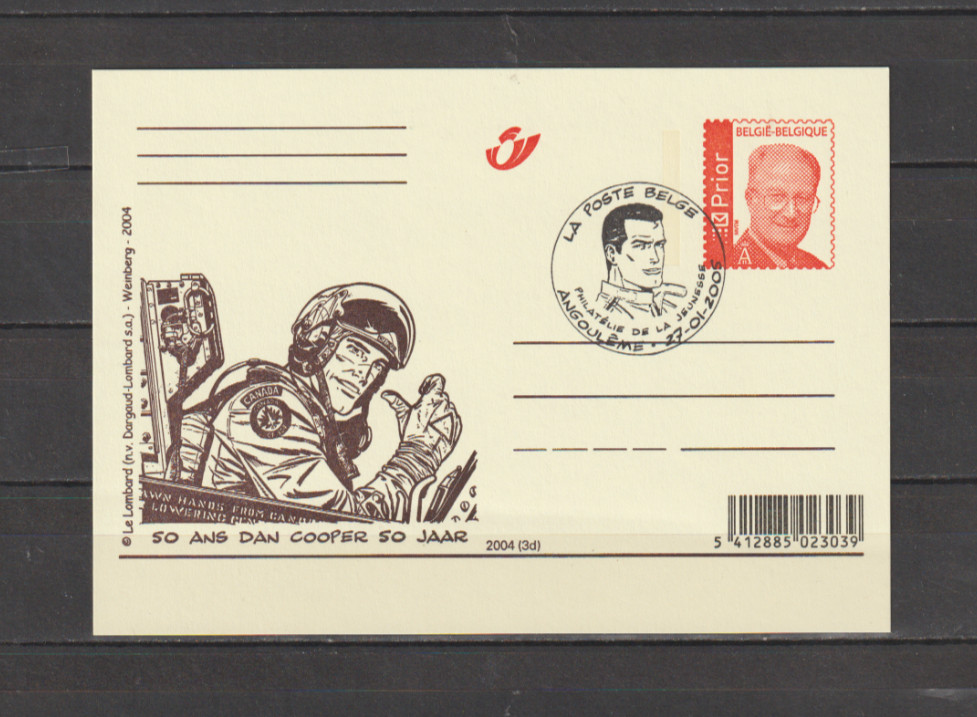 Belgium 2004 Dan Cooper Cartoon Card