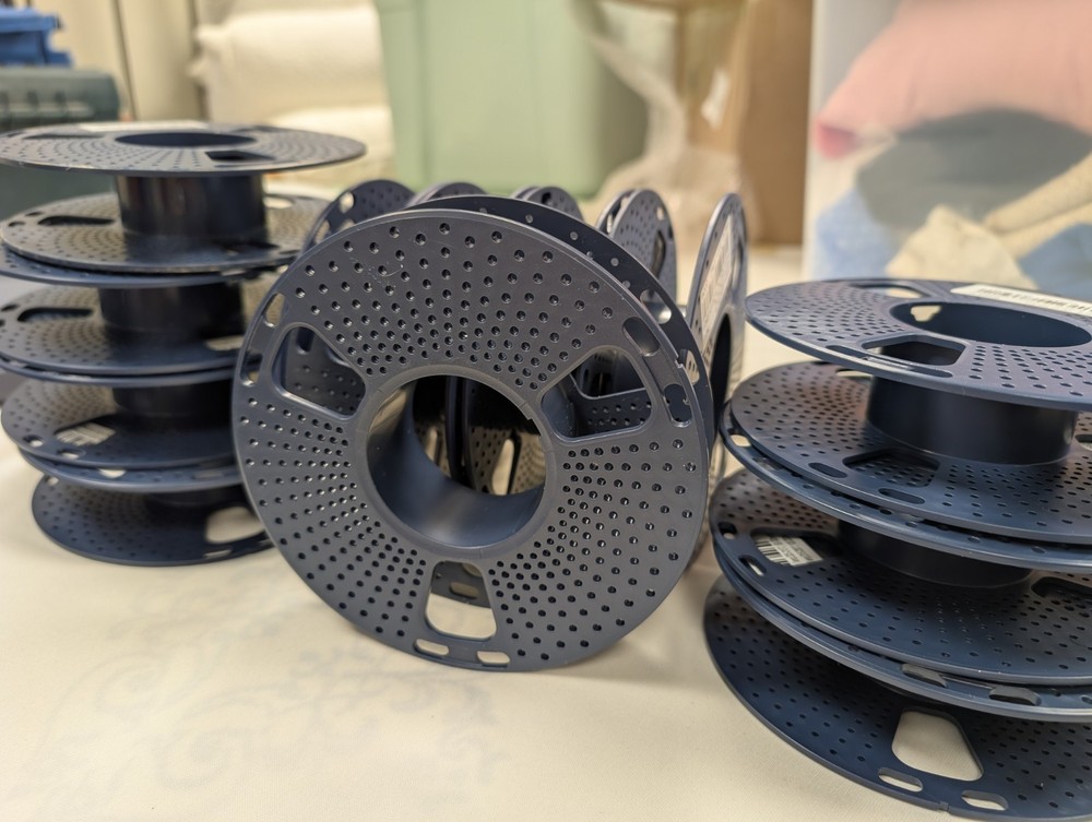 12x SUNLU Mini Spools (250g) – Empty Reusable Filament Spools