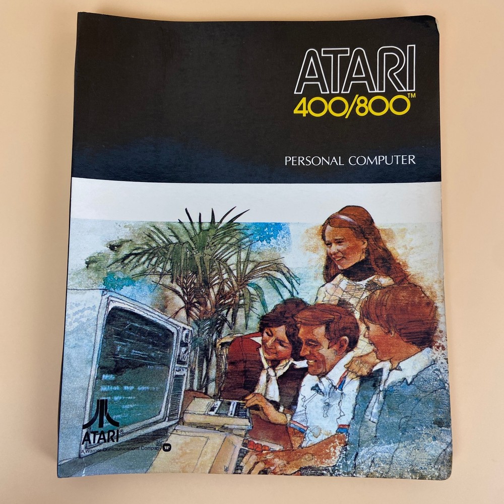 Original ATARI 400/800 Personal Computer Basic Reference Binder Manual Guide