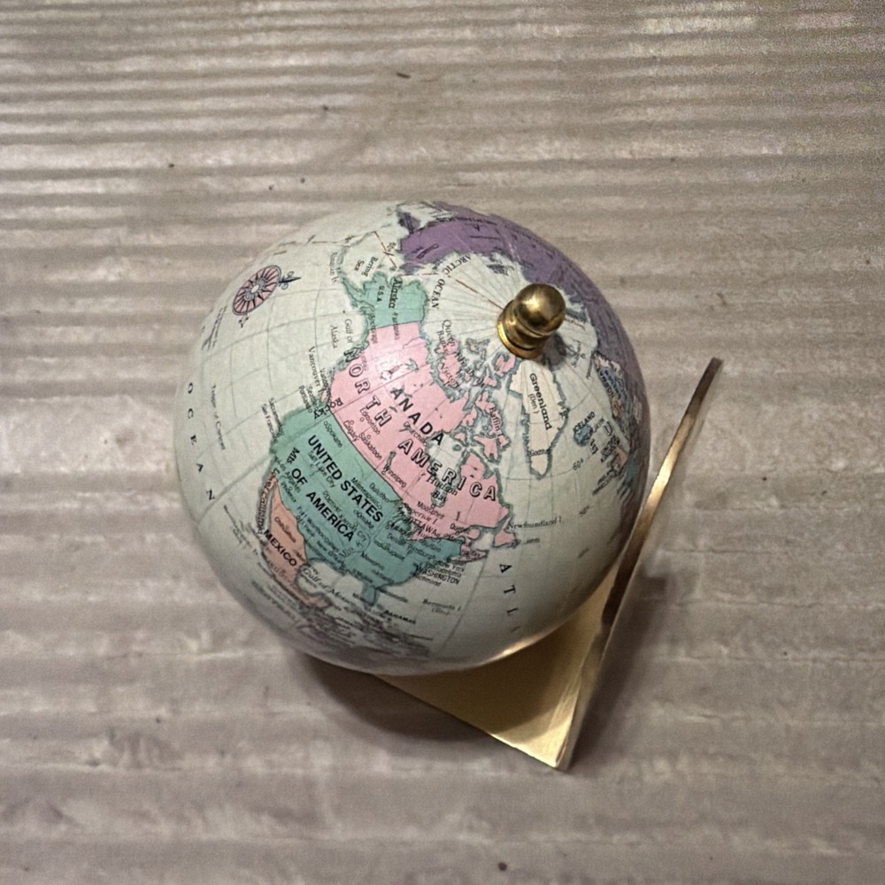 Legend Globe World Map Raised Made in Korea