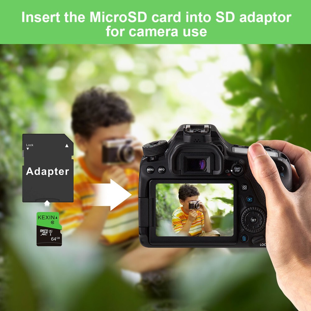 3Pack 32GB Micro SD SDHC Class 10 TF SD Flash Drive Memory Card For Phone Camera