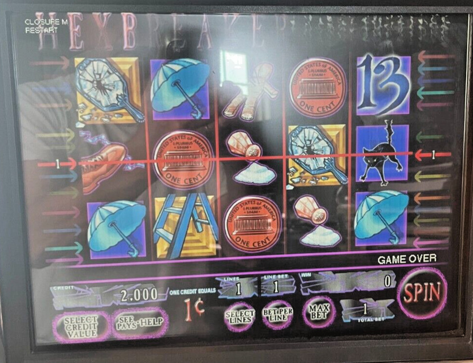 IGT Game King Hex Breaker Software