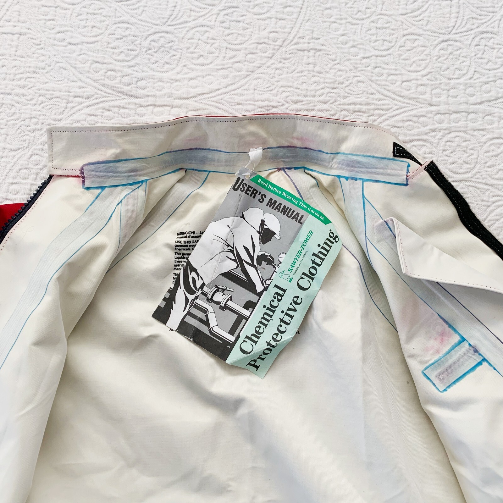 Ansell Sawyer-Tower CPC Gore-Tex Jacket, Red, Size Small