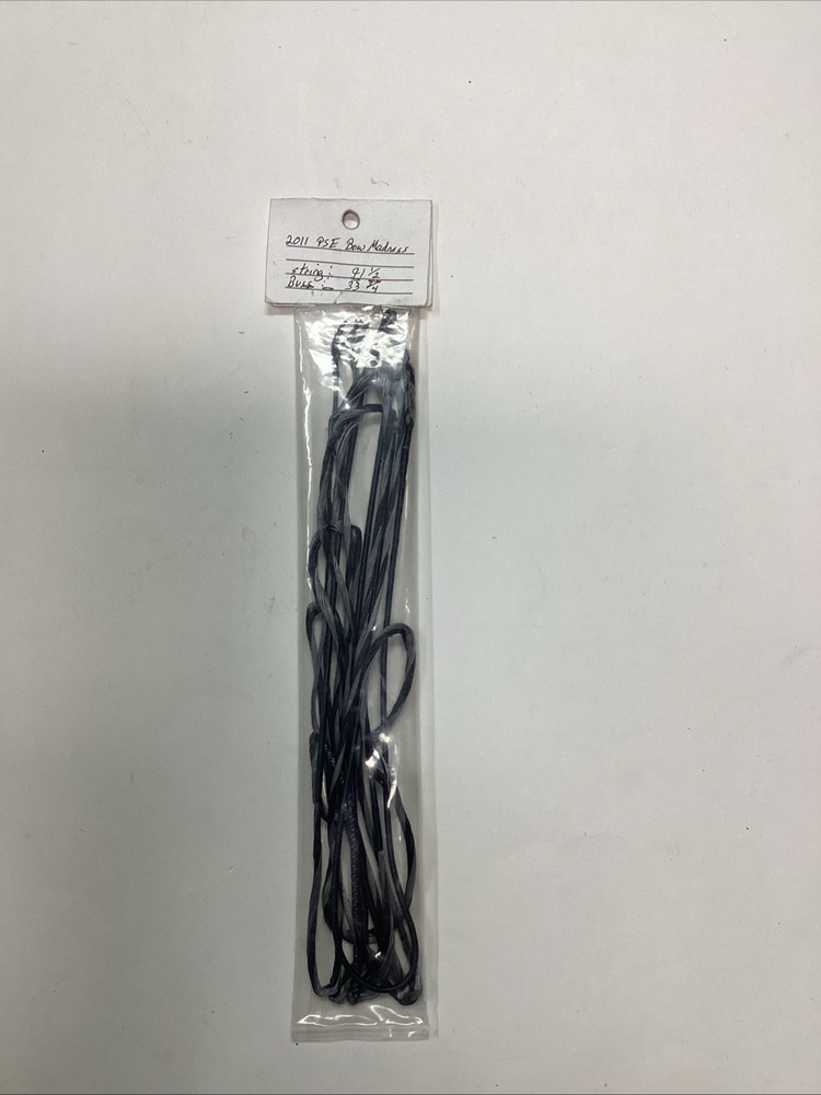 PSE 2011 Bowmadness XX Customs String Set Gray And Black