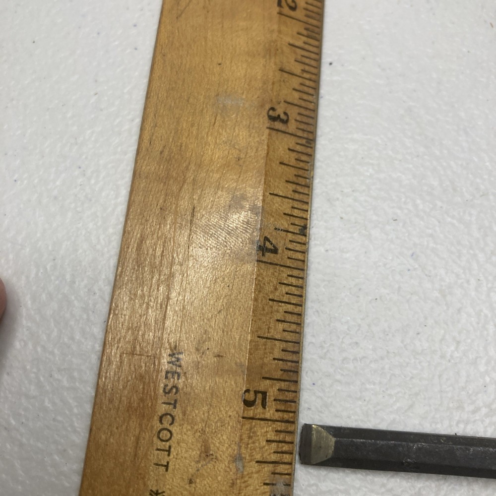 Vintage Hudson Forge Co. 1/4” Chisel. -ST