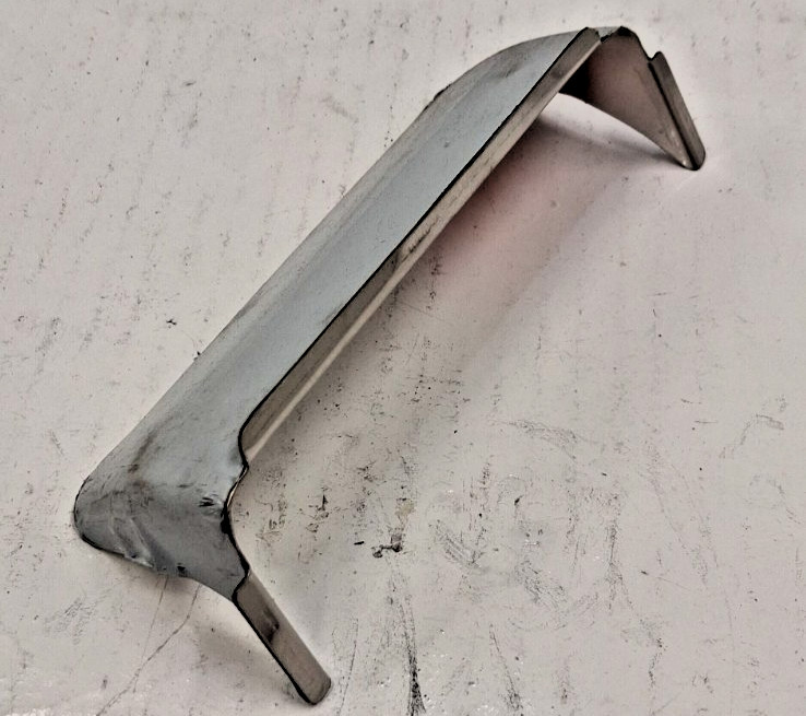 Headlight Visor for Rectangular Headlight 4" X 6" Straight Edge SS GG#92491 Each