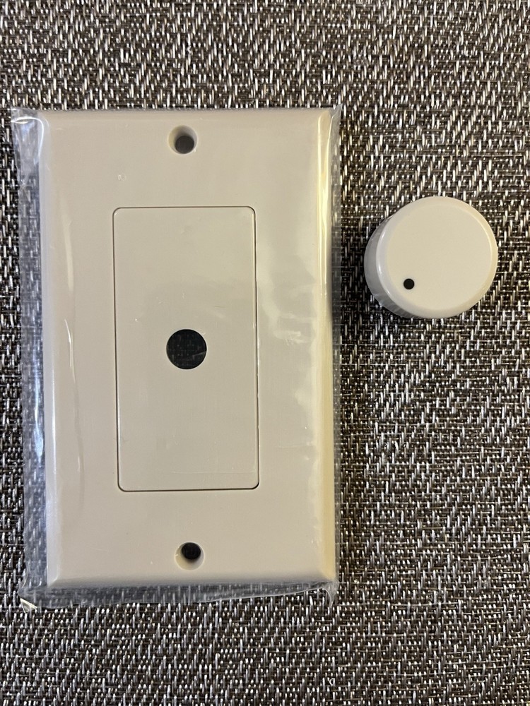 Origin Acoustics VI100 Volume Control Ivory Knob, Insert, Plate & Screws