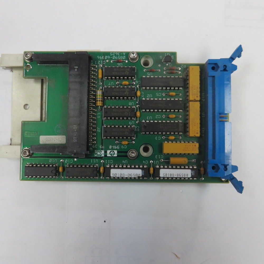 HP 08590-60396, 8591E Spectrum memory card interface