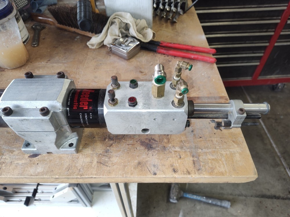 SUGINO SELFEED PNEUMATIC DRILL PART # SFC-138U . USE