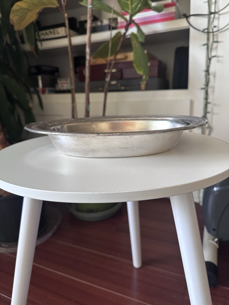 Silver Plated Vintage Fruit Bowl
