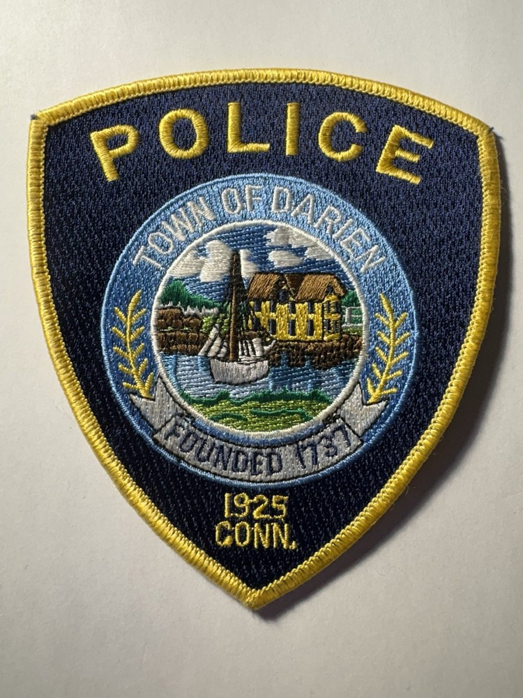 Darien Connecticut Police Patch