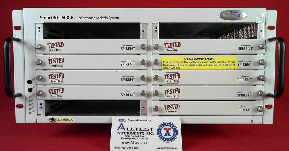 Spirent SMB600C SmartBits Series Network Test Mainframe