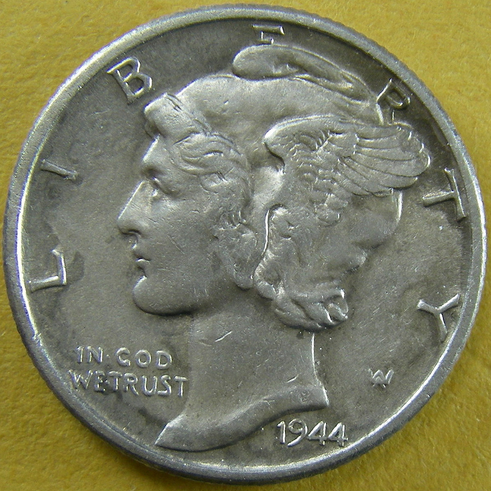 1944 Mercury Dime - 90% Silver