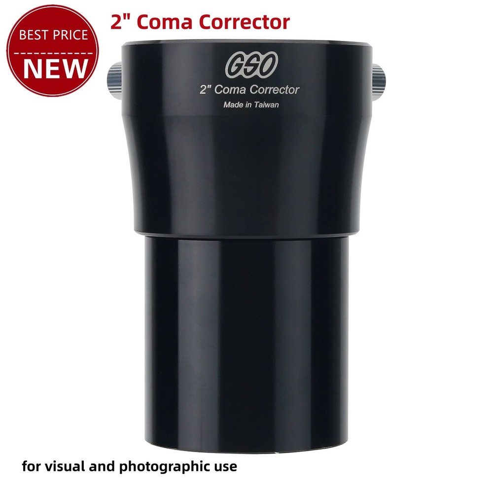 GSO 2-inch Coma Corrector for MPCC Newtonian Telescope for Coma Correction tps