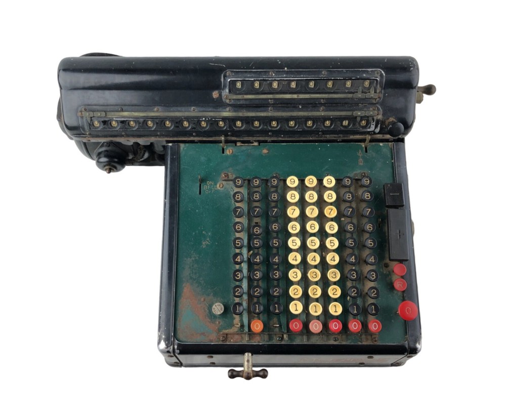 Vintage Monroe High Speed Adding Machine Calculator Model KA