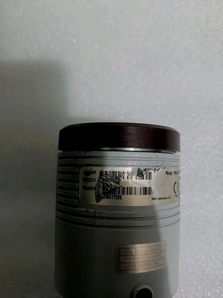 MKS 626B01TDE BARATRON CAPACITANCE MANOMETER TYPE 626 PRESSURE TRANSDUCER