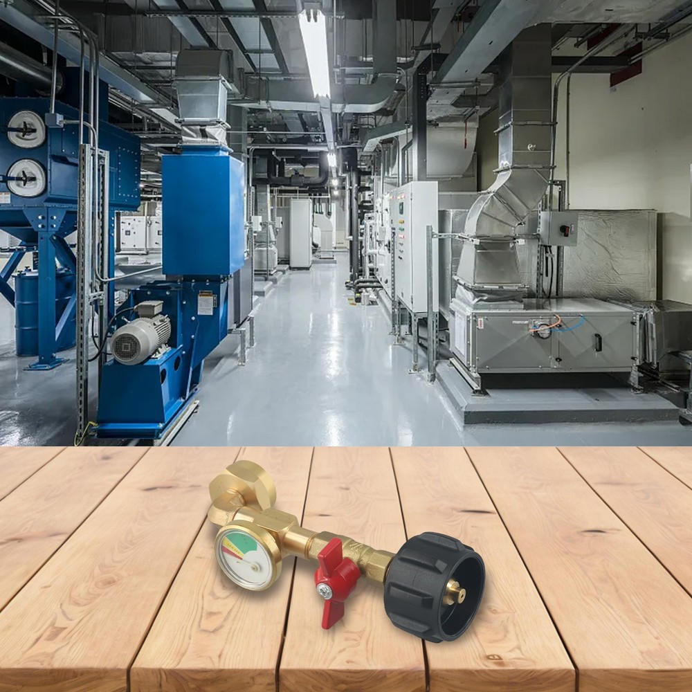 High Quality Solid Brass Propane Filling Adapter Ensures Better Sealing