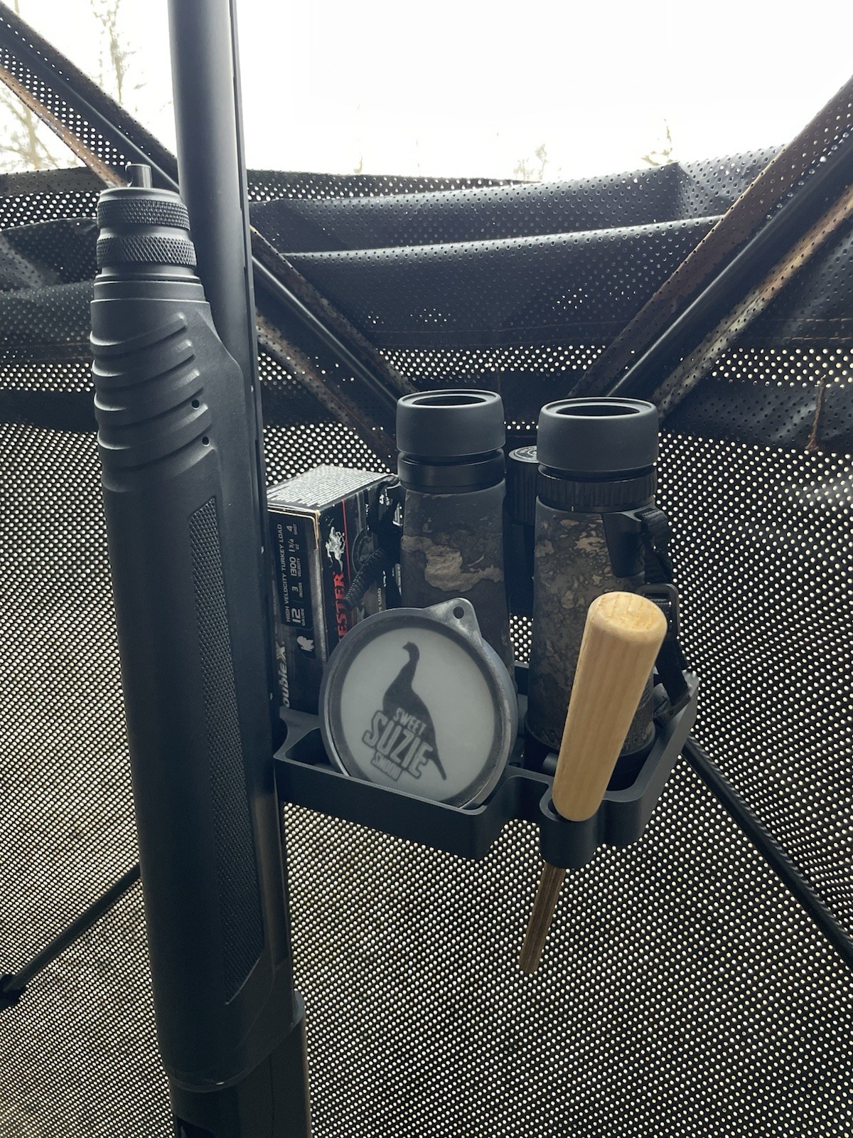 Turkey Hunting Accessory Shelf For Ground Or Hub Style Blind