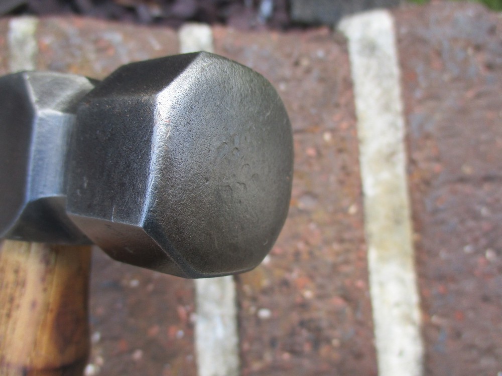 NICE 2.25 Lb Blacksmith Farrier Rounding Forging Hammer Anvil Forge Knifemaking