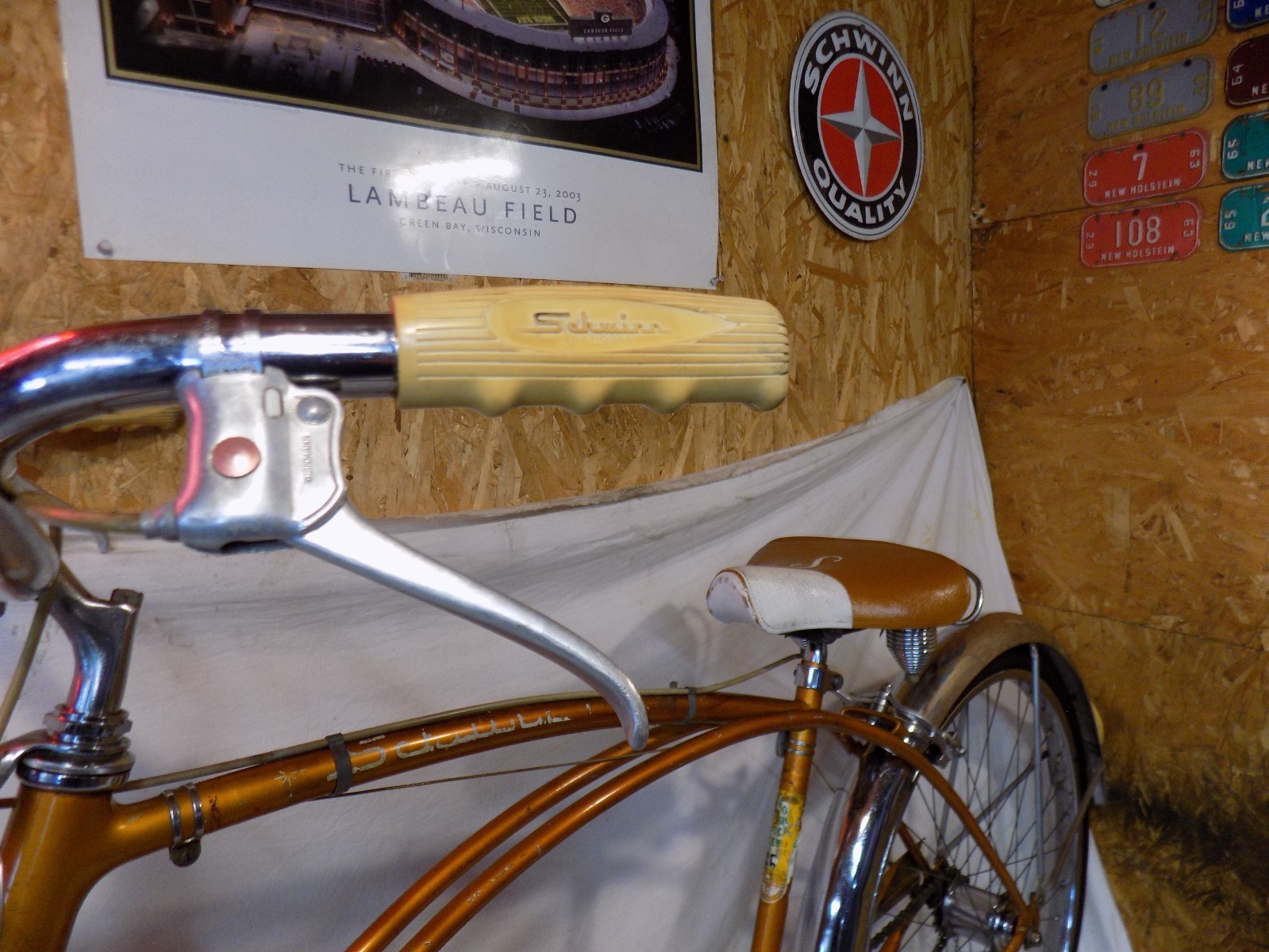 1965 SCHWINN CORVETTE II MENS 3-SPEED COPPERTONE CRUISER BIKE JAGUAR PANTHER S7!