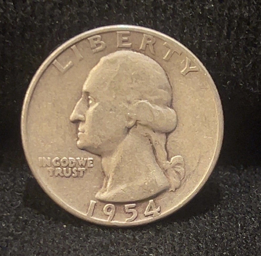 1954 P Washington Quarter 90% Silver