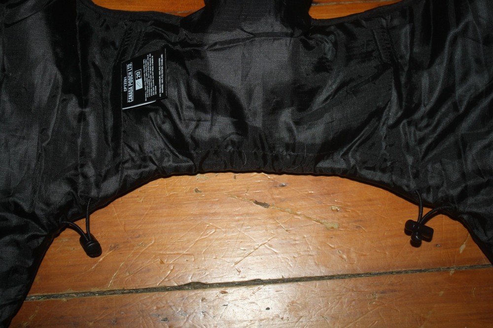 NWOT CANADA POOCH BLACK COMPLETE CONTROL HARNESS WINTER JACKET SIZE 20