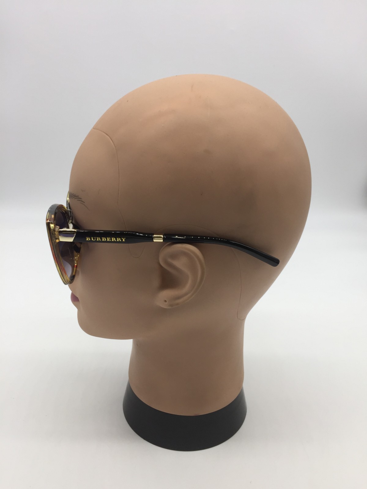 Burberry Multicolor Frame Designer Trendy Sunglasses 56-17-137 Grey Lenses