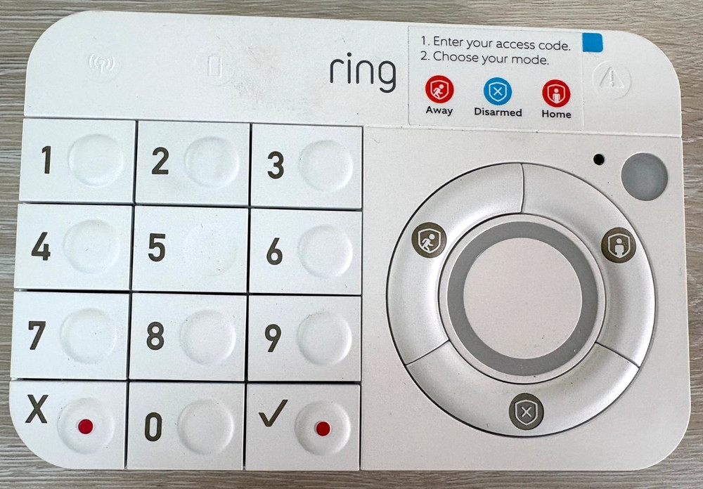 RING Wall Mounted Key Pad 1st Generation with Bracket