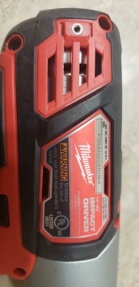 Milwaukee Drill/Impact M12 driver bit holder, 