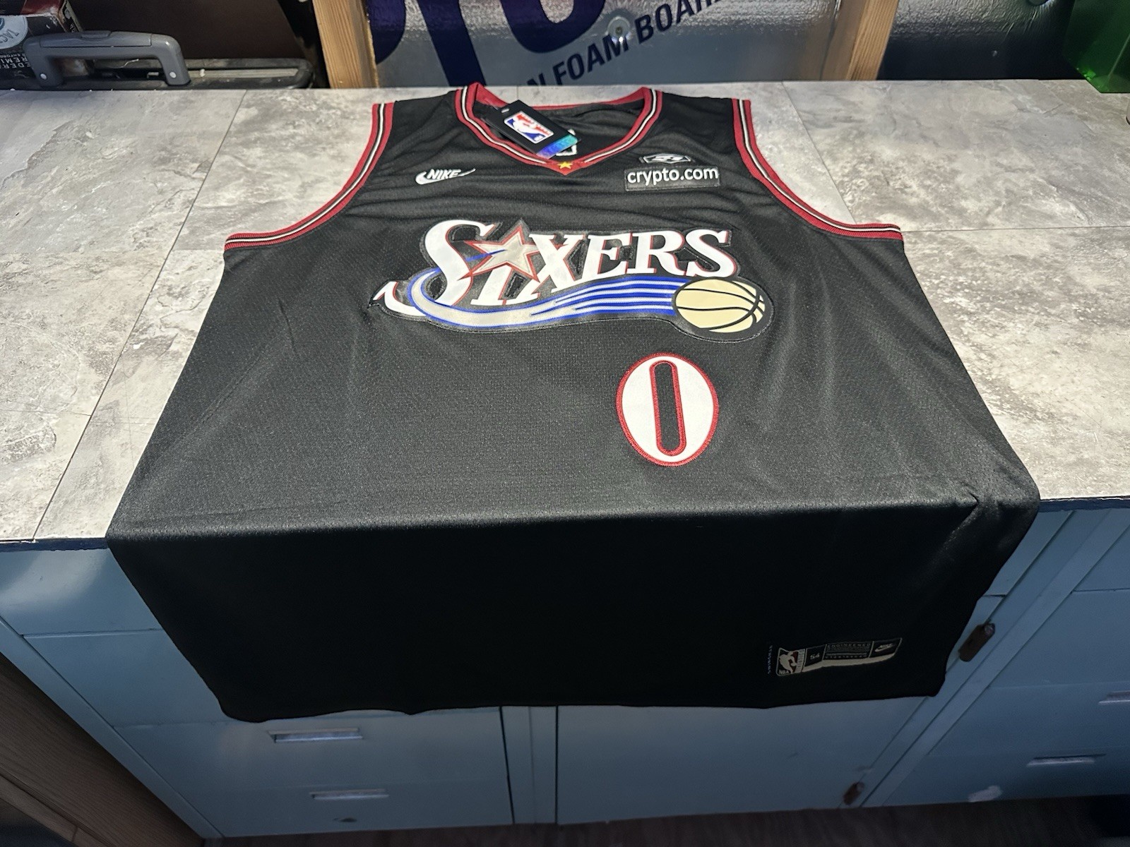 NWT Nike Swingman Tyrese Maxey Philadelphia Sixers 76ers Jersey Small
