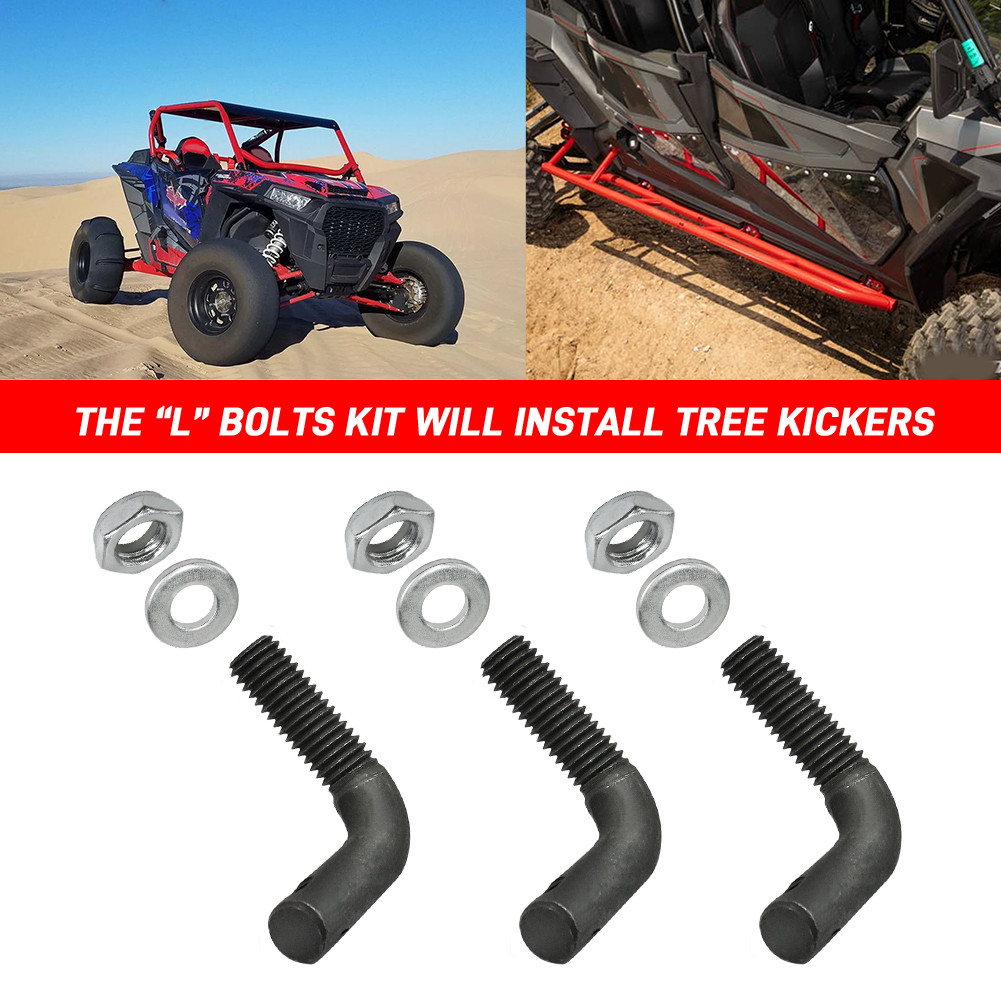 Tree Kicker Mounting Hardware Kit for Polaris RZR 4 900 RZR Turbo RZR XP 4 1000