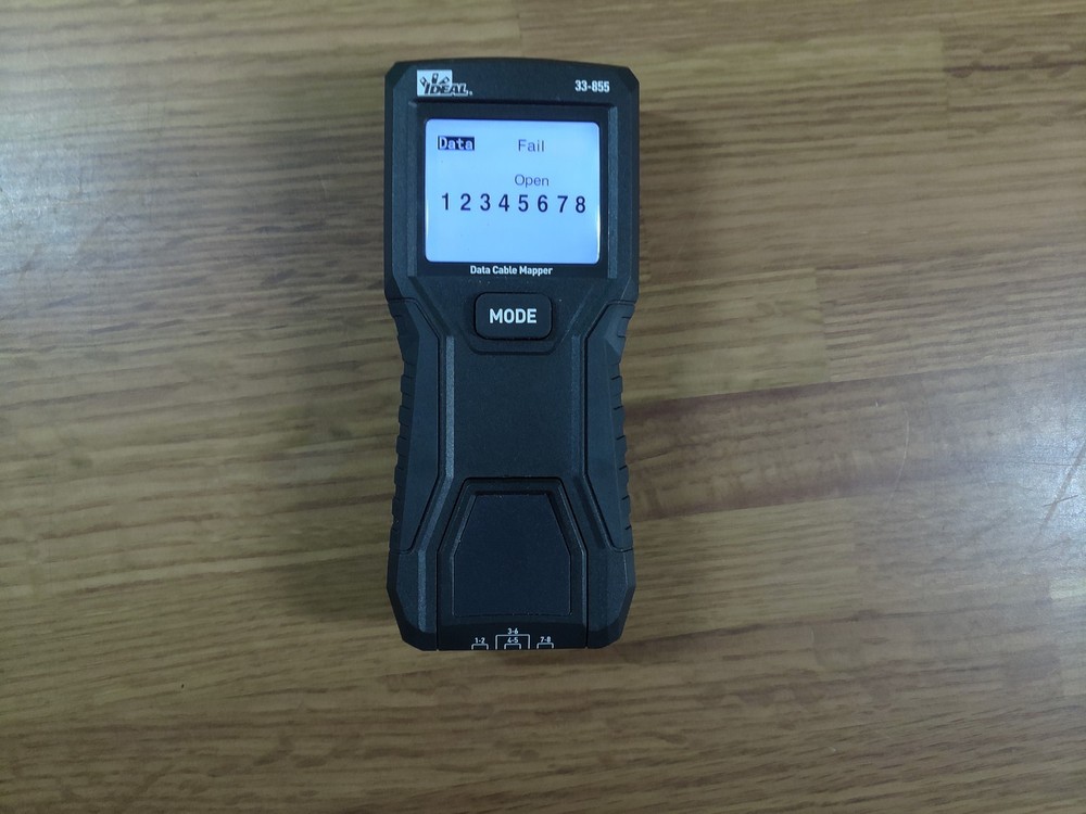 Ideal Electrical 33-855 Data Cable/RJ45 LCD Wiremapper