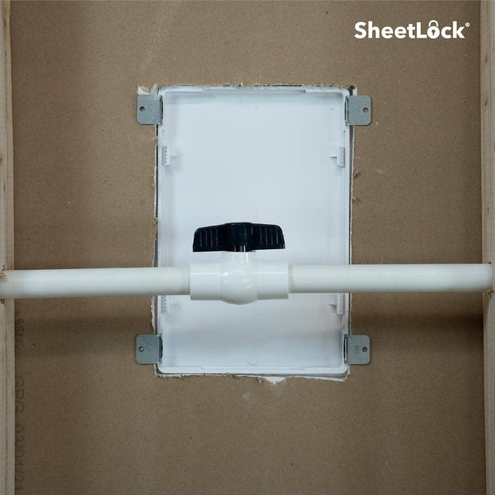 Access Panel Door Wall Ceiling 6x9 Inch Plastic Removable Paintable White Frame