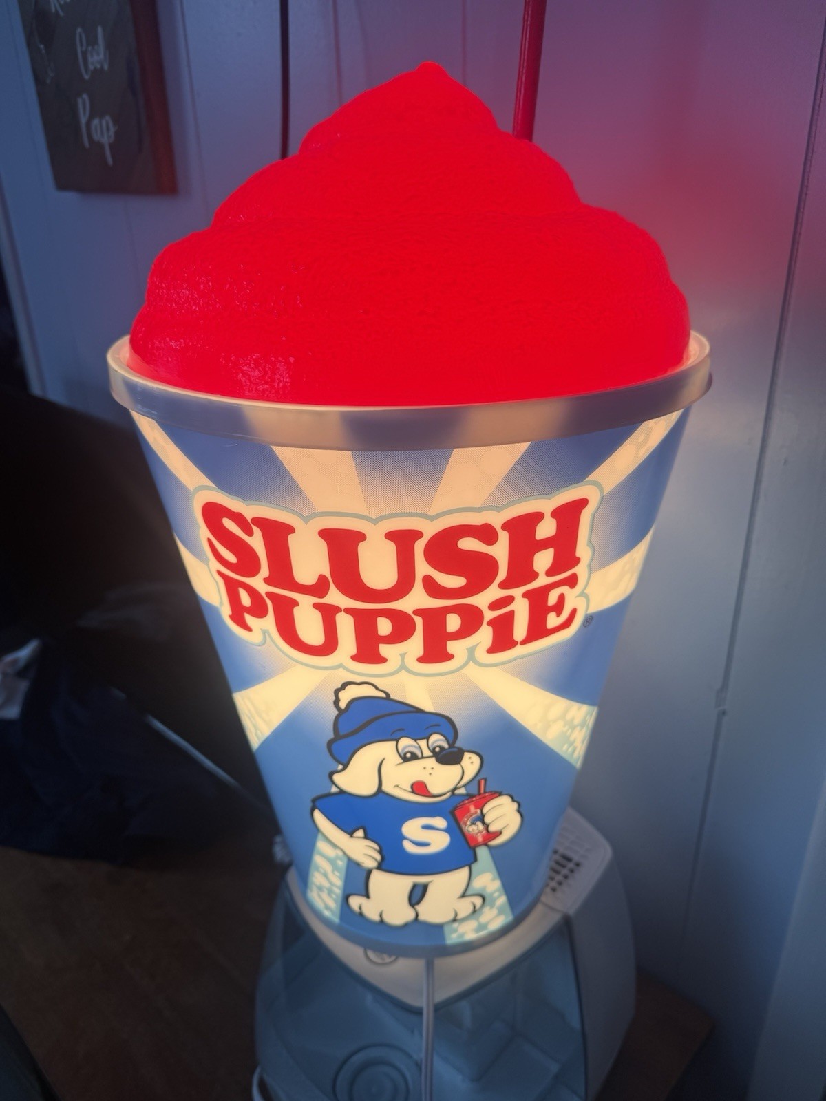 Slush Puppy 3d Advertising Light New In Box 20 Inch High